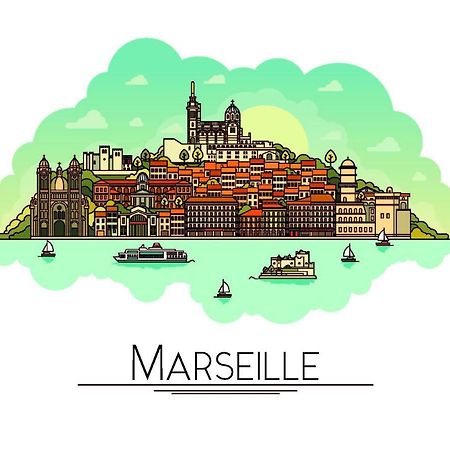 Boulevard De La These Marseille Apartment Ngoại thất bức ảnh