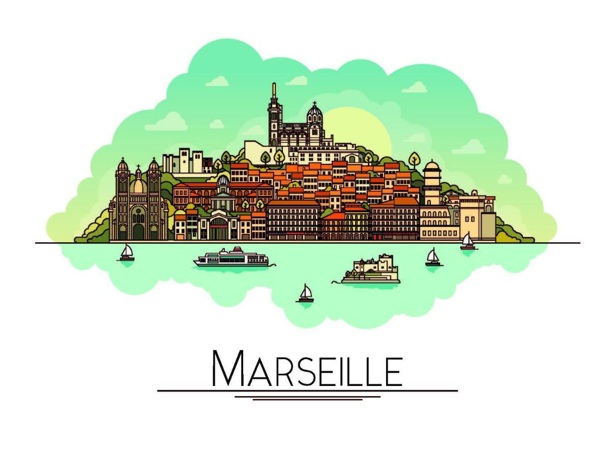 Boulevard De La These Marseille Apartment Ngoại thất bức ảnh